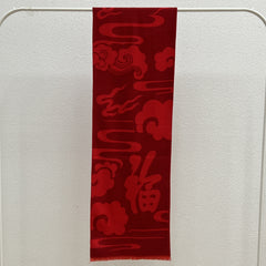 Red Cloud Blessing Scarf Celebration Annual Meeting Scarf Lucky Scarf