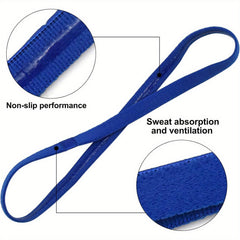 10pcs Non Slip Sports Headbands for Yoga Running Football Workout 5 Colors