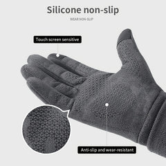 Deer Riding Gloves Winter Outdoor Touch Screen Windproof Cycling Accessories