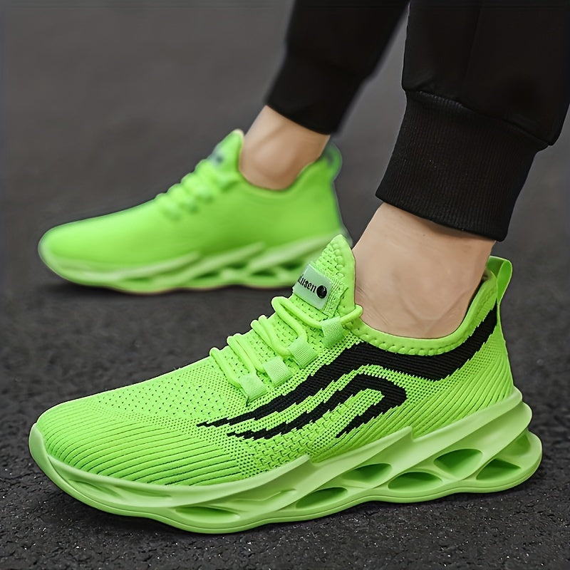 Breathable & Elastic Running Shoes Non-slip Sneakers