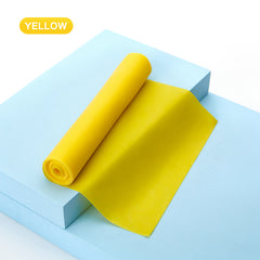 Natural Latex Rubber Yoga Pilates Resistance Bands for Fitness