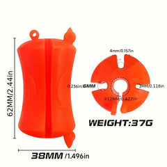 1pc Fishing Pole Organized Ball Fishing Rod Protection Sleeve