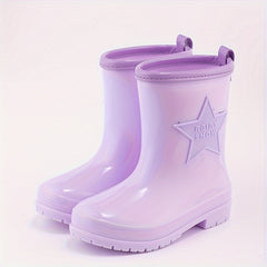 Women's Waterproof Rain Boots Wear Resistance Non Slip Water Shoes