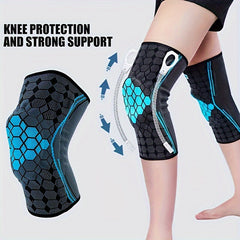 Spring Supported Knee Protector for Outdoor Fitness