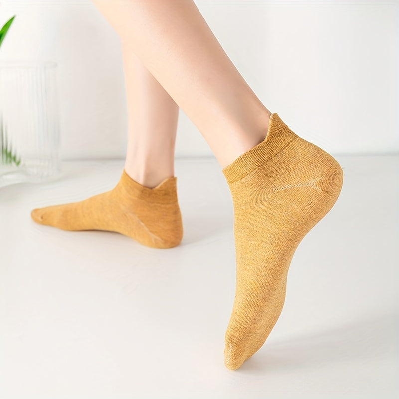 8 Pairs Mixed Ankle Socks for Women