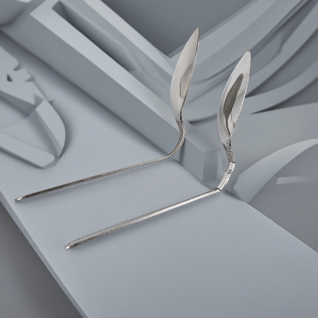 2pcs Spoon Telepathy Kit Bendable Metal Trick Set