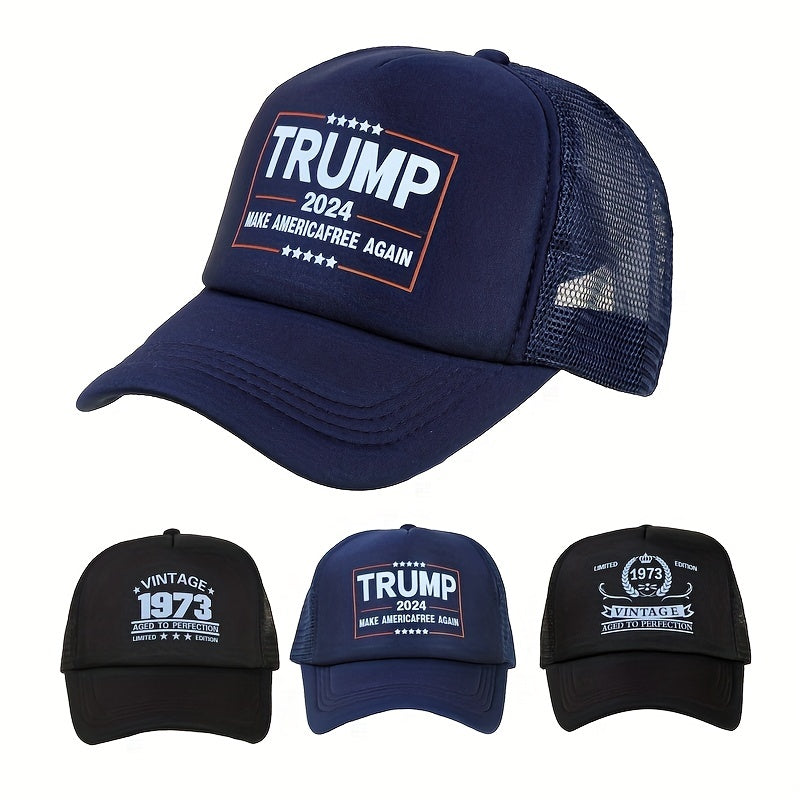 Mesh Trucker Hat Baseball Cap Adjustable Sun Hats