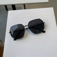 Polarized Polygon Metal Sunglasses for Men Women
