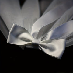 Bridal Satin Bowknot Head Veil Short Veil Wedding Hair Accessories