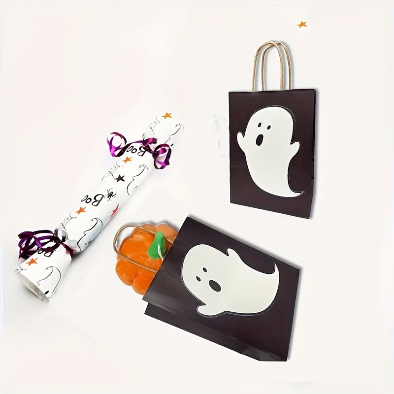10pcs Spooky Ghost Gift Bag for Halloween Birthdays Weddings