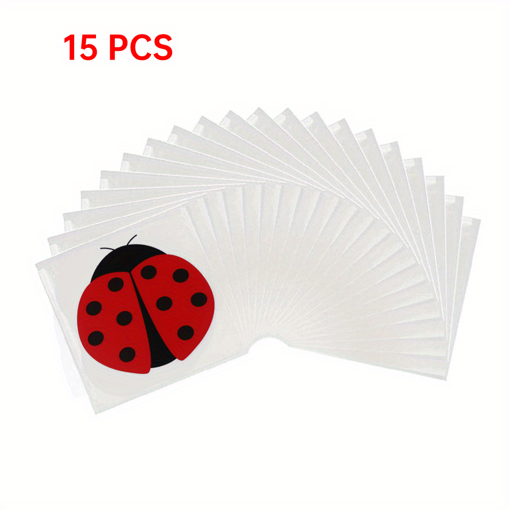 Ladybug Fly Catcher Window Stickers 30pcs
