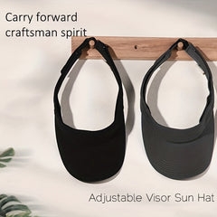 Summer Sun Visor Hats for Women Men with Ponytail Hole