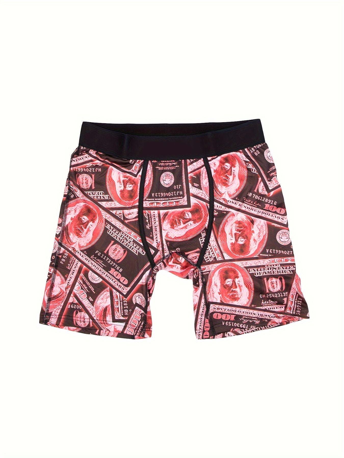 Men's Breathable Dollar Print Boxer Shorts