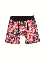 Men's Breathable Dollar Print Boxer Shorts