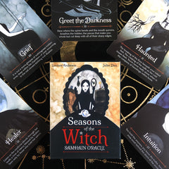 Seasons Of The Witch 78 Tarot Cards For Beginners Playing Cards Guide Book