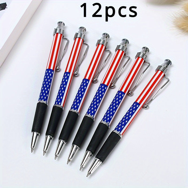 American Flag Ballpoint Pens 24pcs Set for Activities & Writing
