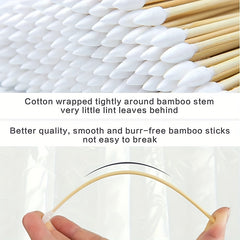 100pcs Gun Clean Bar 15 24 Cm Gun Cleaning Cotton Swabs