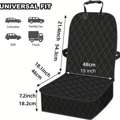 GM Car Front Seat Cover Waterproof Anti Slip Anti Wear Dog Seat Cover
