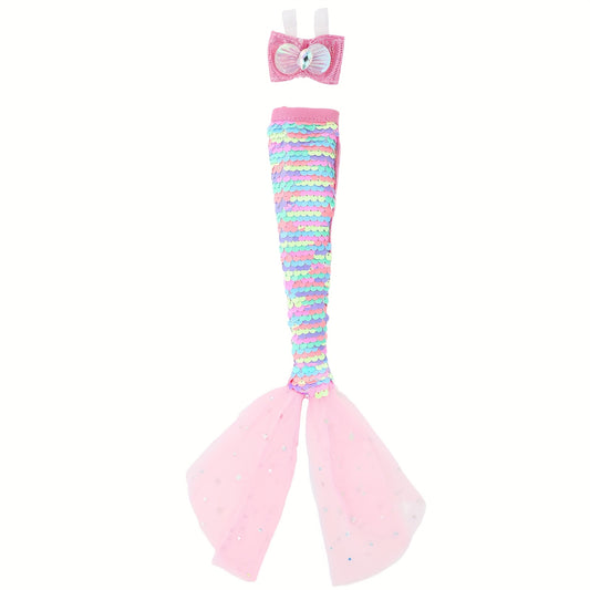Fantasy Mermaid Outfit for 18 Doll Fairy Tale Party Costume Accessories