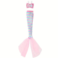 Fantasy Mermaid Outfit for 18 Doll Fairy Tale Party Costume Accessories