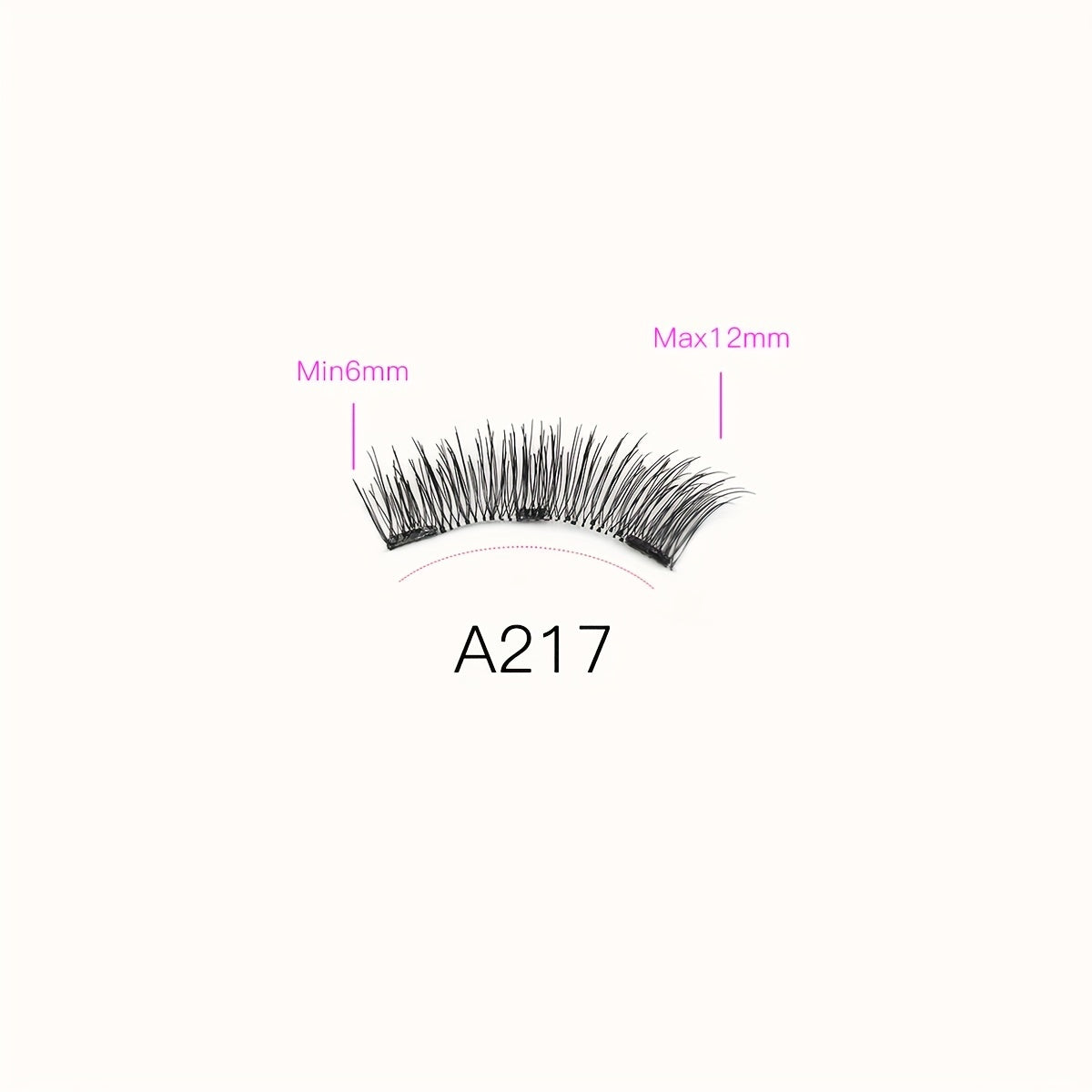 Magnetic Eyelashes & Applicator Tool Kit for Natural Look