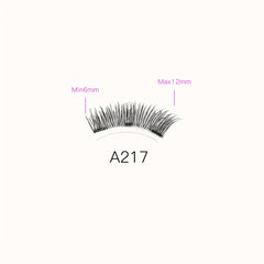 Magnetic Eyelashes & Applicator Tool Kit for Natural Look