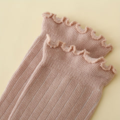 3 Pairs Baby Girls Cotton Stockings Spring Autumn