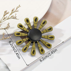Bronze Finger Spinner Metal Fingertip Spinner Adult Decompression Toy
