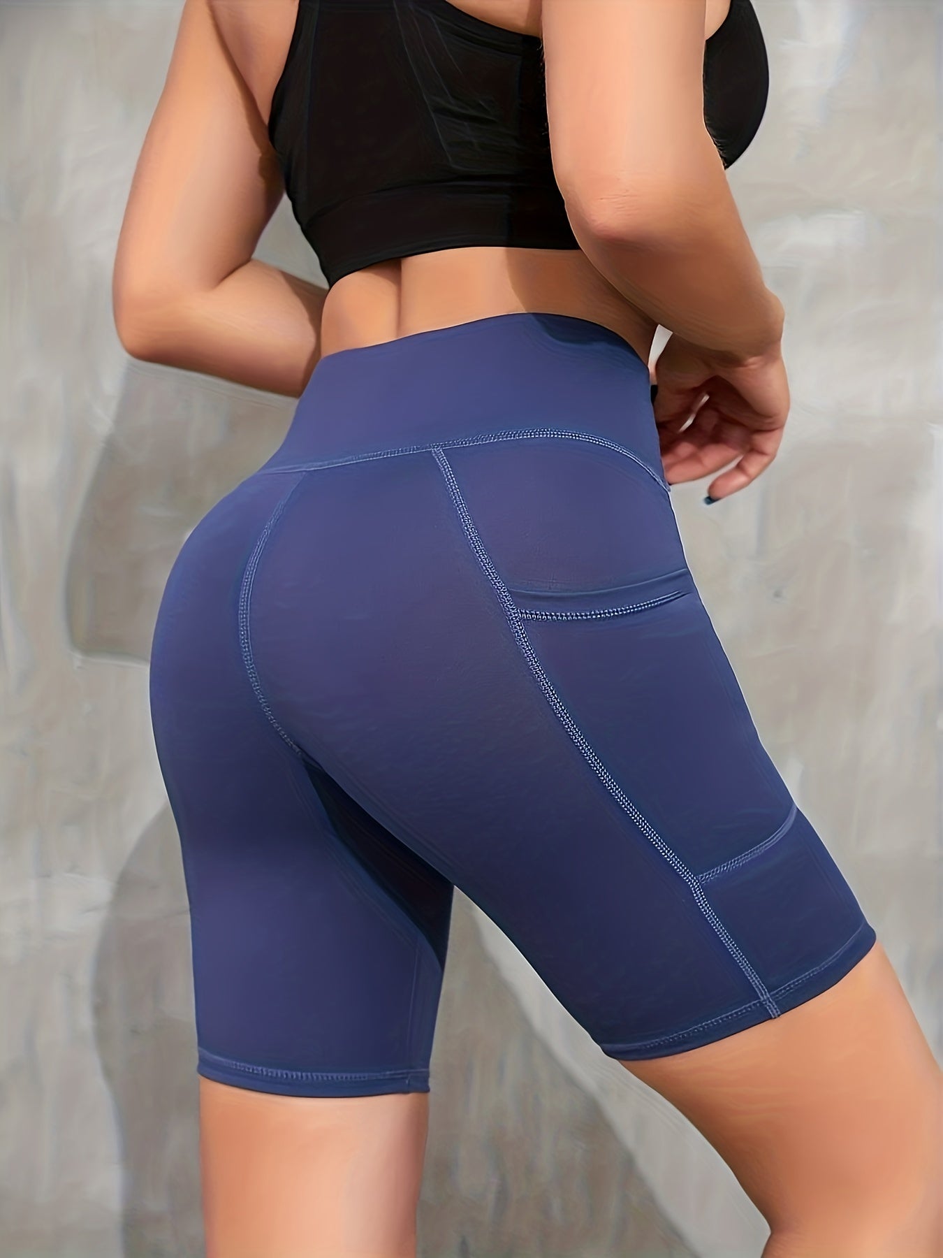 High Waist Quick Dry Yoga Shorts for Women