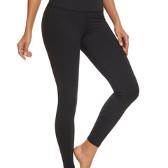 V Waist Leggings Women Tummy Control Soft Workout Running High Waisted