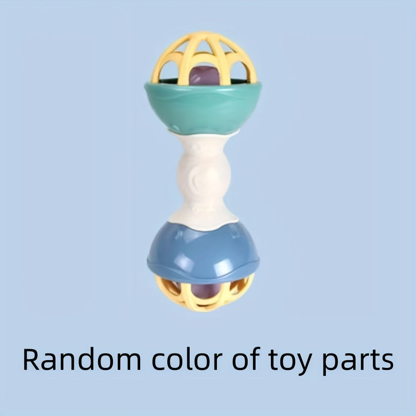 Soft Glue Fun Ringing Bell Fitness Ball for Infants - Dental Teether Toy