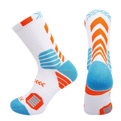 Men's Compression Athletic Crew Socks for Running Hiking Football Basketball