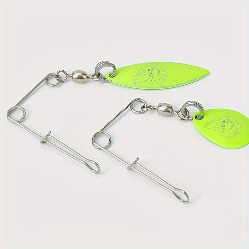 Metal Hard Bait Blade for Soft Lure Fishing Tackle