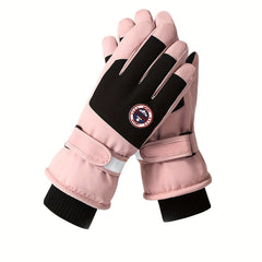 Winter Fleece Warm Gloves Full Fingers Thermal Touch Screen Gloves
