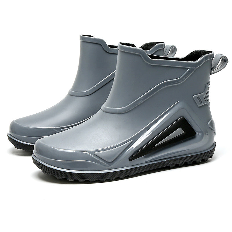 Men's Waterproof Non-slip Rain Boots for Outdoor Fishing