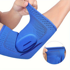 Sports Knitted Elbow Pad Warm Nylon Cover Outdoor Skiing Running Basketball