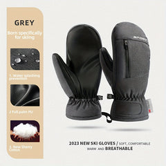 Winter Waterproof Anti-slip Ski Gloves Touch Screen Snow Gloves