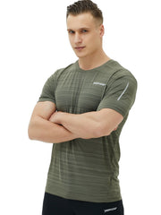 YOKGO Men's Quick Drying Sports Shirt for Running Golf
