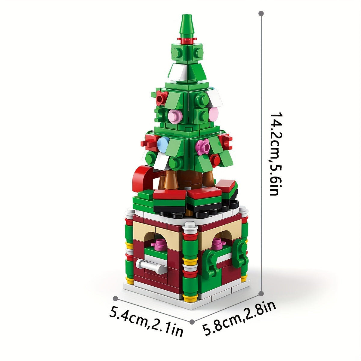DIY Christmas Tree Building Blocks Educational Toy
