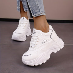 Sports Sneakers with Hidden Heel for Women