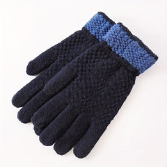 Warm Touch Screen Knitted Gloves for Winter Cycling Driving