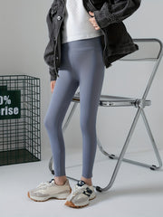 High Waist Compression Leggings for Kids