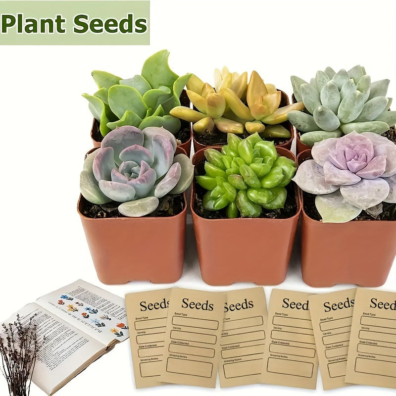 20pcs Seed Envelope Self-sealing Seed Preservation Envelope