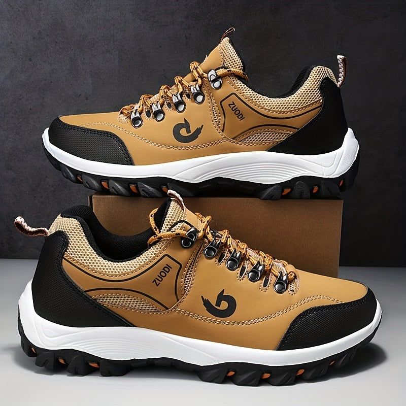 Men's Outdoor Hiking Shoes Lace up Sneakers Comfortable And Breathable