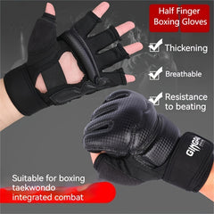 Half Finger Boxing Gloves for Sanda Training Competitive Protection
