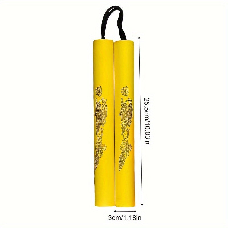 Colorful Nunchakus Kungfu Training Equipment - Outdoor & Home