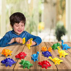 Dinosaur Matching Toy 18 Months Learn Numbers 1-10