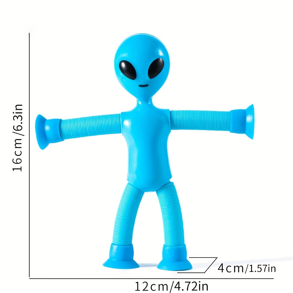 Funny Telescopic Tube Alien Decompression Puzzle Toys