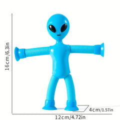 Funny Telescopic Tube Alien Decompression Puzzle Toys