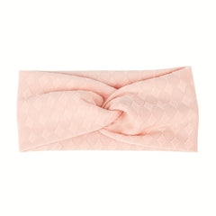 Girls Sweet Solid Wide Headband Hairband Decorative Hair Accessories